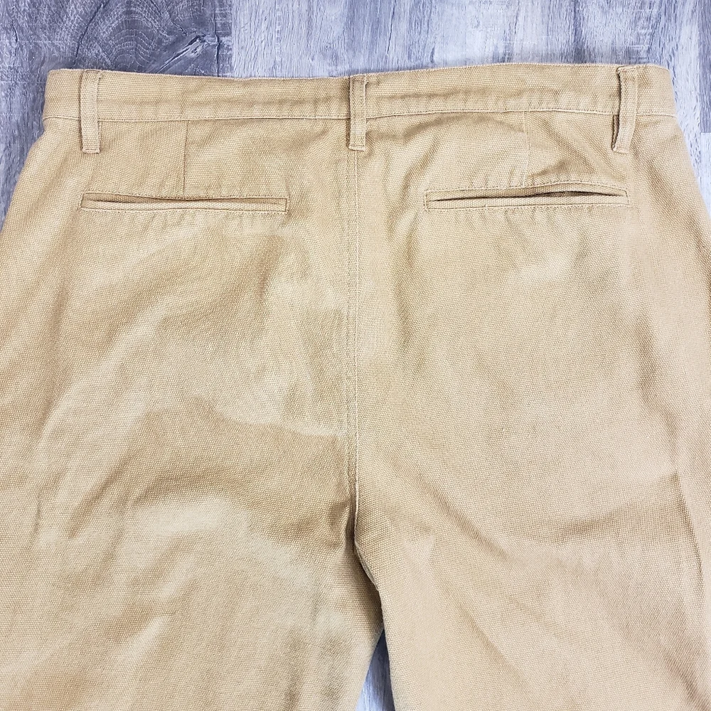 Elwood Men's 36 X 31 100% Cotton‎ Soft Canvas Camel Tan Khaki Dress Casual Pants